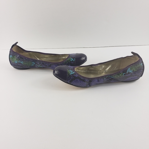 ENZO ANGIOLINI MULTICOLOR FLAT SHOES SIZE 8 - Picture 4 of 8